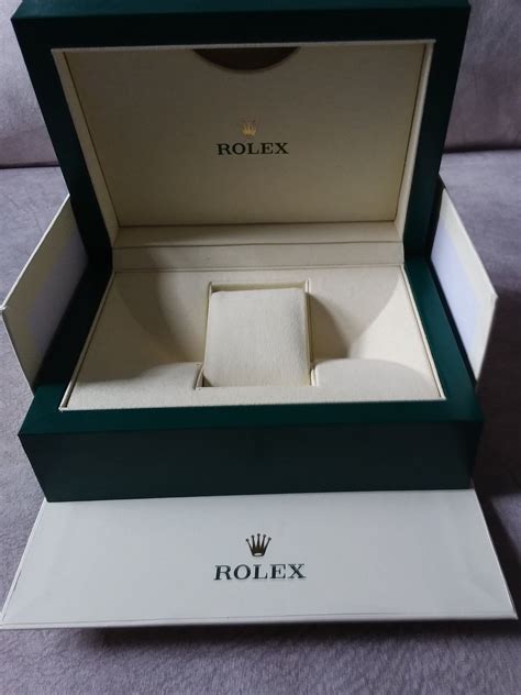 empty rolex box|rolex watch storage case.